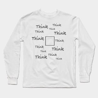 Think Outside the Box 1 Long Sleeve T-Shirt